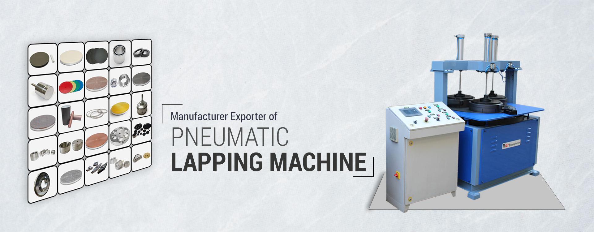 Lapping Machine Manufacturer, Pneumatic Lapping Machine